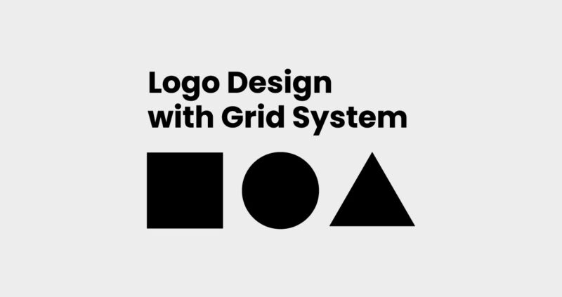 Logo Design with Grid System: Logo grid Construction